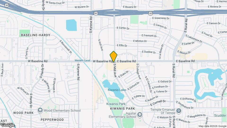 1 W Baseline Rd Mapa y Detalles de la Ubicación