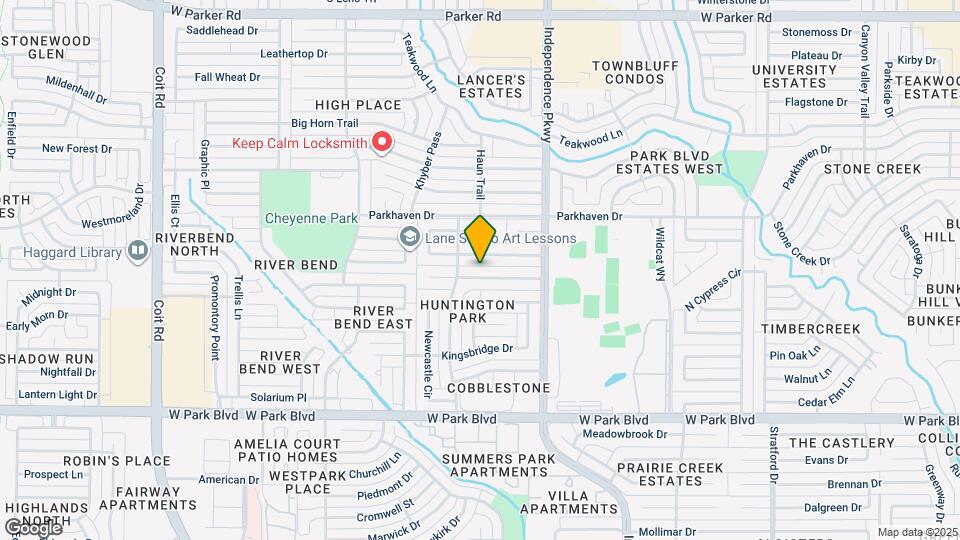 3305 Canterbury Dr Map and Location Details