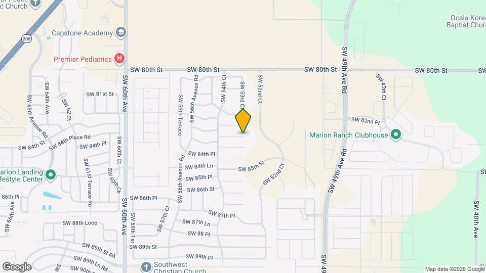 4955 SW 83rd Pl Map and Location Details