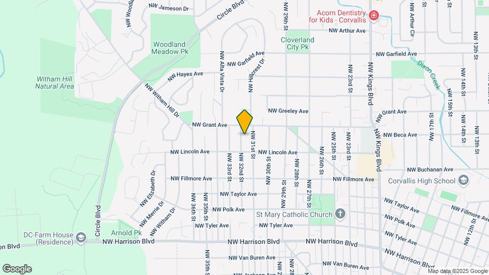 1111 NW 32nd St, Unit 1 Map and Location Details