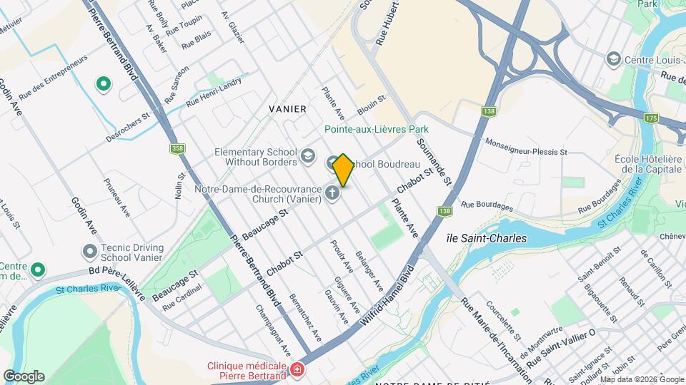 282 Du Chanoine-Côté Av Map and Location Details