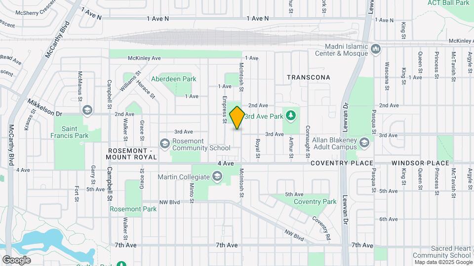 824 McIntosh St Map and Location Details