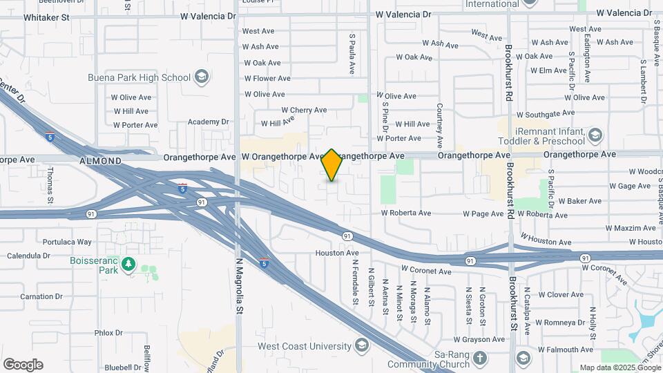 1400 Peckham St Mapa y Detalles de la Ubicación