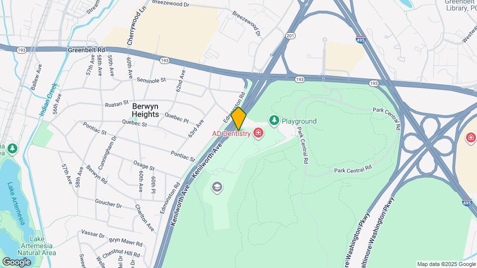 6214 Westchester Park Dr Map and Location Details