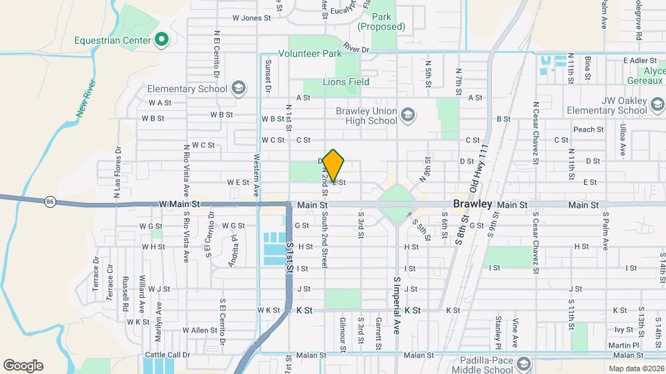 218 E St Map and Location Details