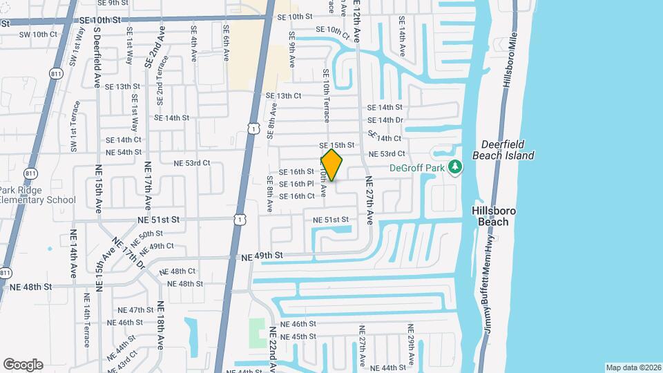 5221 NE 26th Ave Map and Location Details