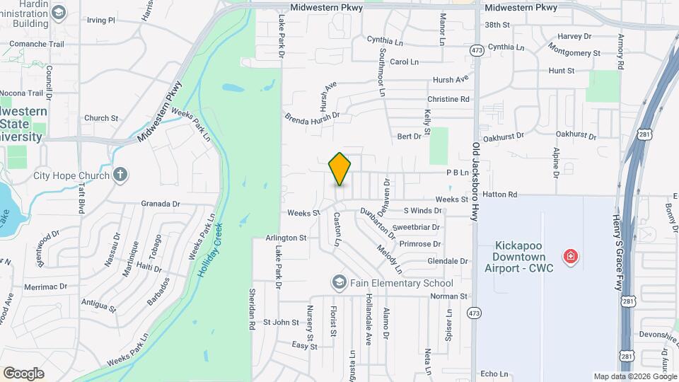 4309 Scottsdale Ln Map and Location Details