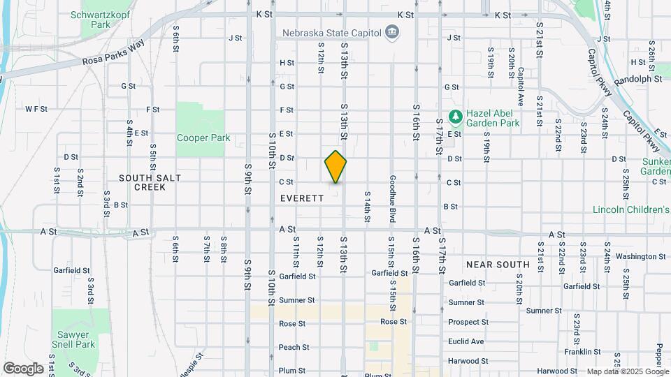 1237 C St Mapa y Detalles de la Ubicación