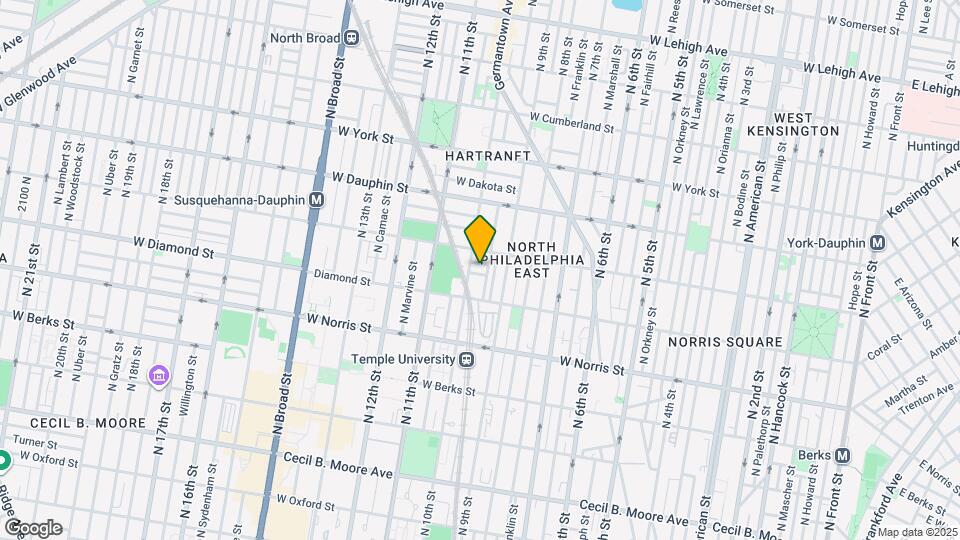 931 Edgley St Mapa y Detalles de la Ubicación