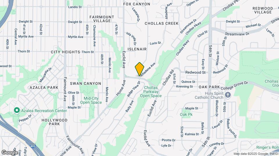 Euclid Oaks Apartments Map and Location Details