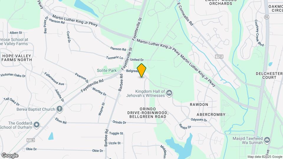 4904 Robinwood Rd Map and Location Details