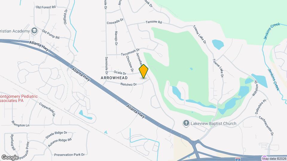 102 Natchez Dr Map and Location Details