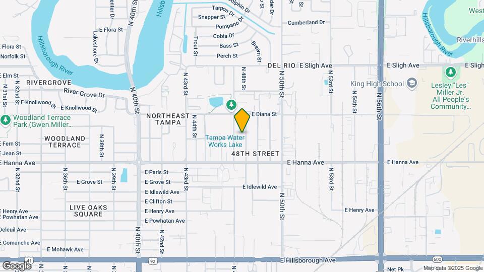 6402 N 48th St Map and Location Details