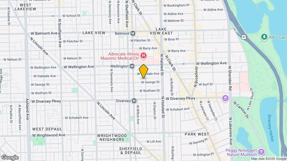 2912 N Mildred Ave Mapa y Detalles de la Ubicación
