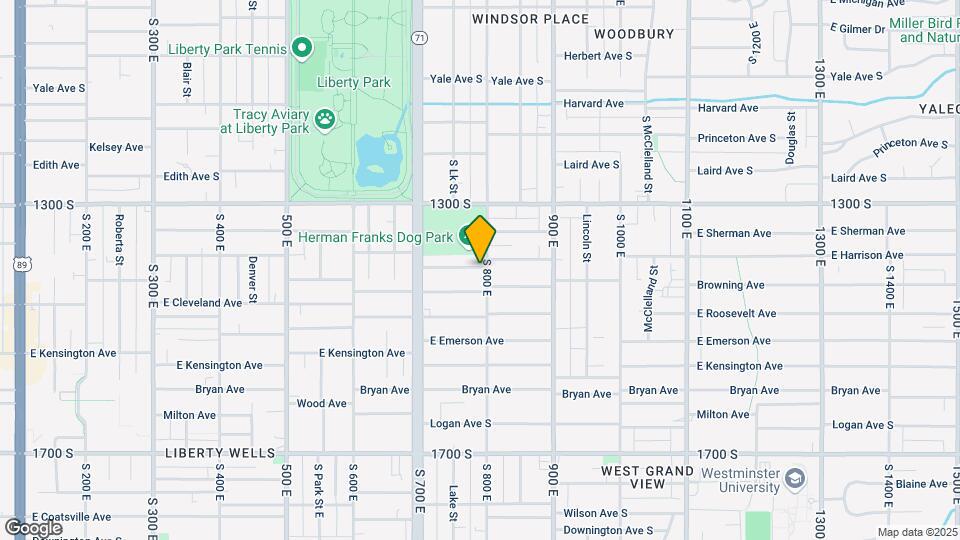 1038 E Harrison Ave Map and Location Details