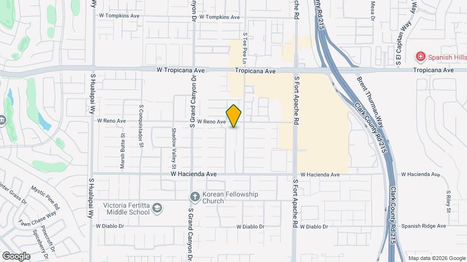 5129 Zoroaster St Map and Location Details