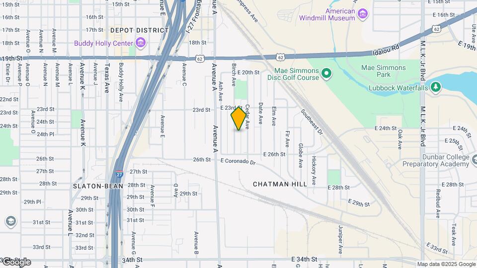 2405 Birch Ave Map and Location Details