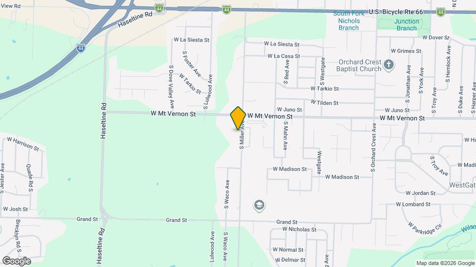 633 S Miller Rd Map and Location Details