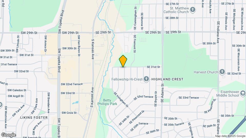 3105 SE Girard St Map and Location Details