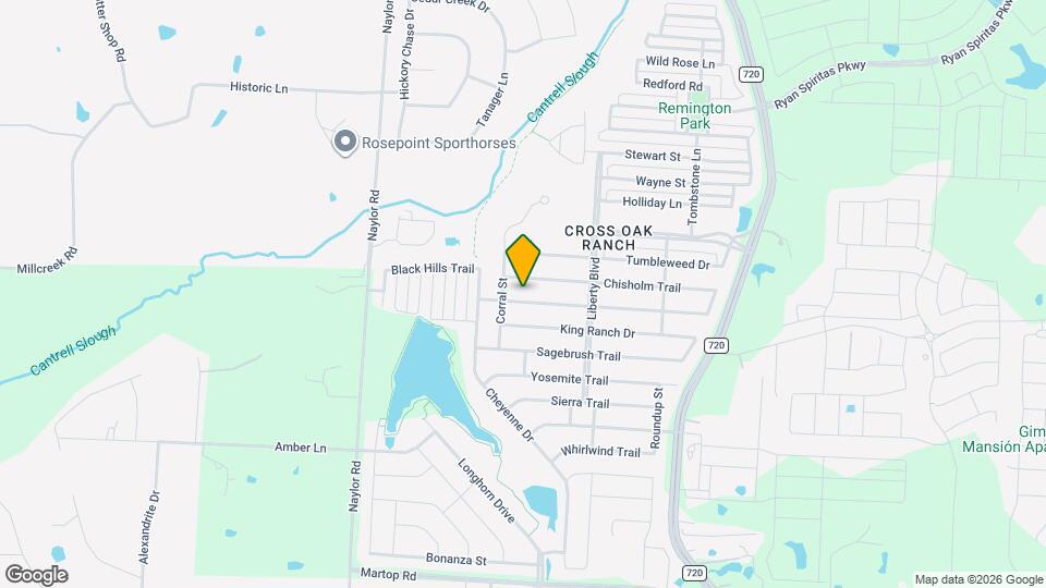 8613 Wagon Trail Map and Location Details