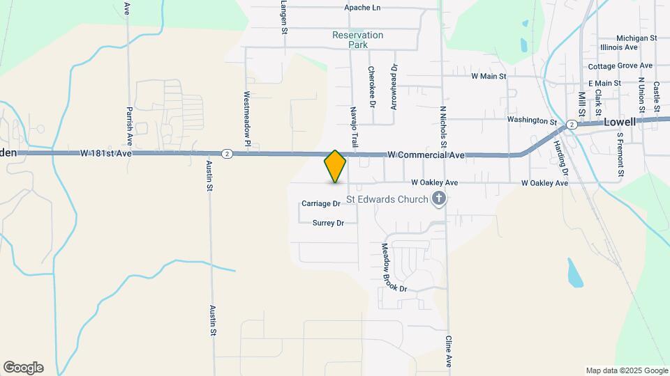 717 W Oakley Ave Map and Location Details