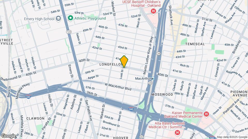 3924-3934 Lusk St Map and Location Details
