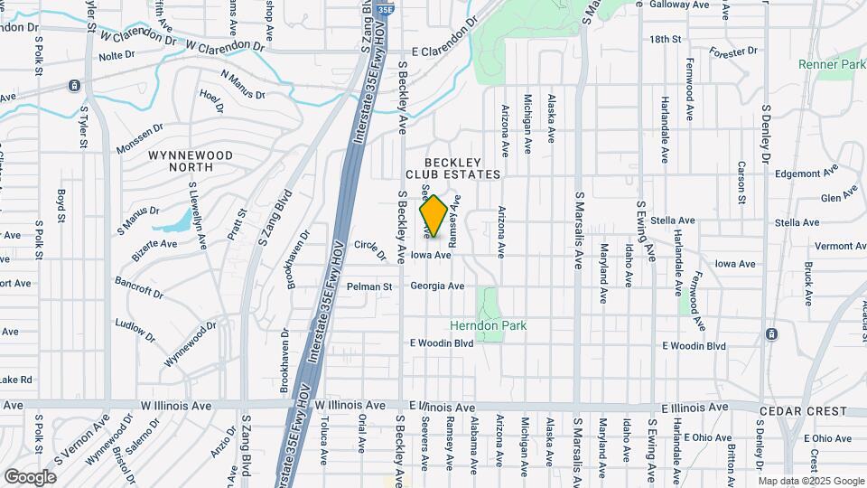 1726 Seevers Ave-Unit -2 Map and Location Details