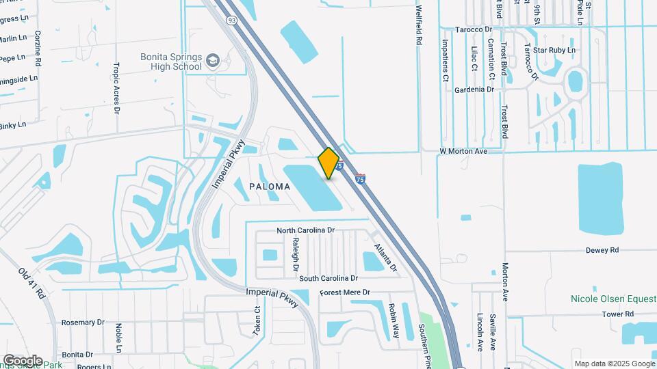 26205 Palace Ln Map and Location Details