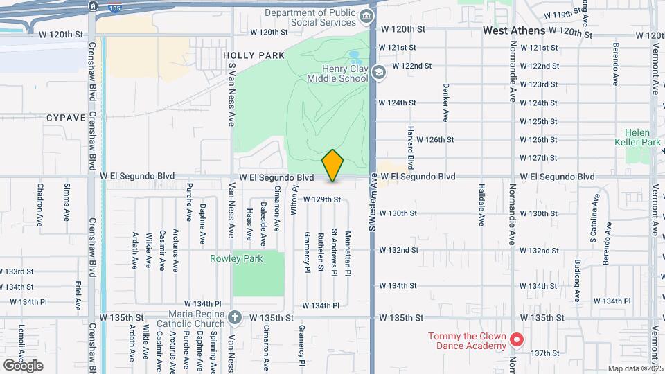 1902 W El Segundo Blvd Map and Location Details