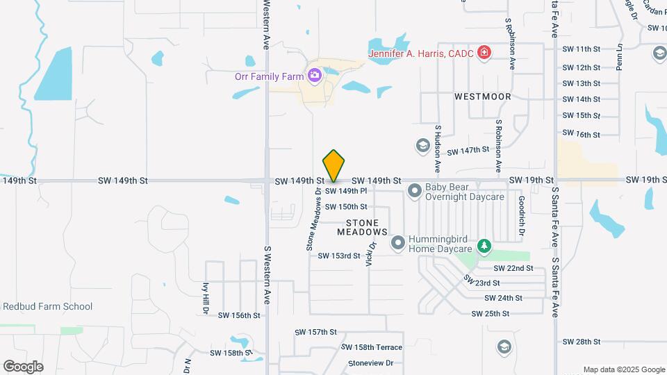 709 SW 149th Pl Map and Location Details