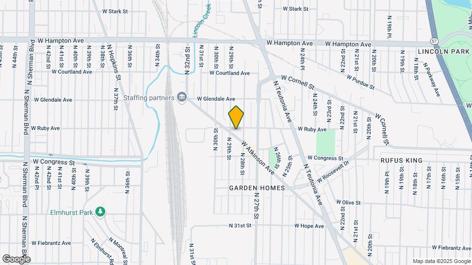 2826 W Atkinson Ave Map and Location Details