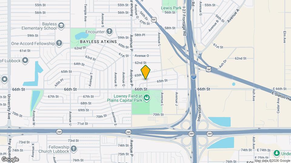 6410 Avenue N Map and Location Details