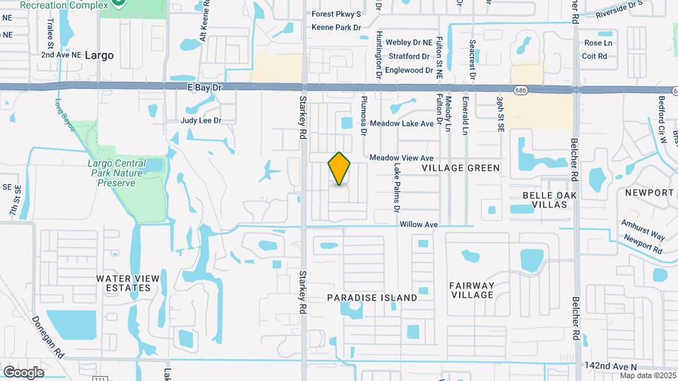 601 Starkey Rd Map and Location Details