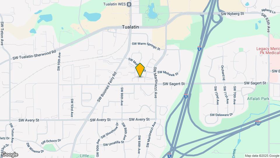 Tualatin Village Mapa y Detalles de la Ubicación