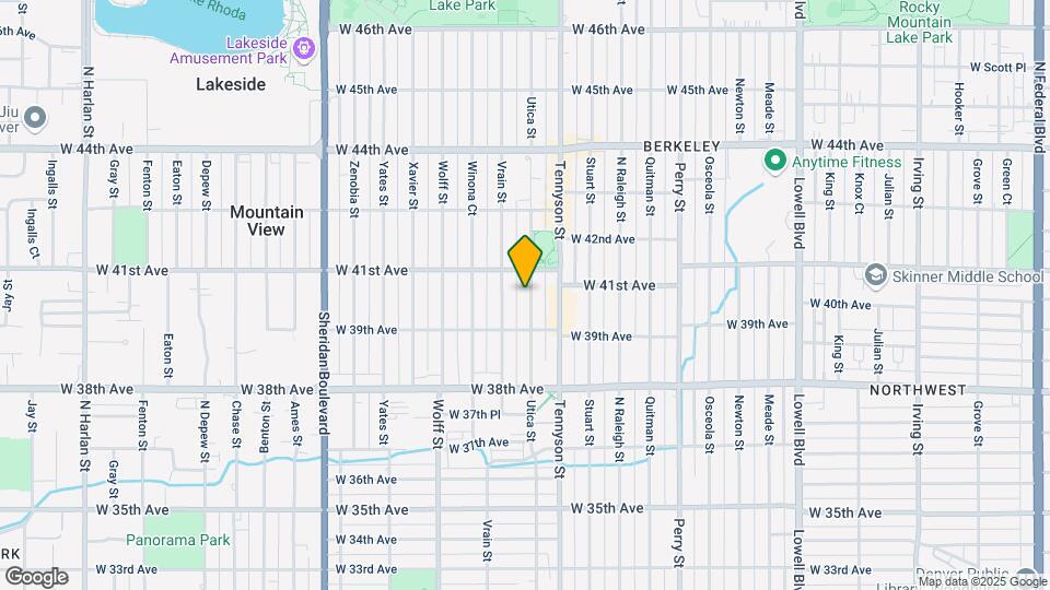 3957 Utica St Map and Location Details