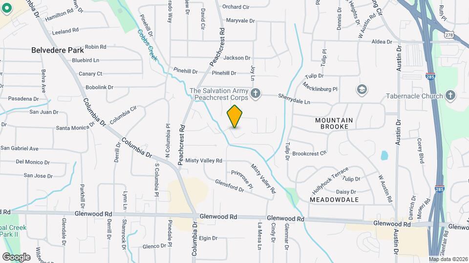 3451 Cobbs Ferry Dr Mapa y Detalles de la Ubicación