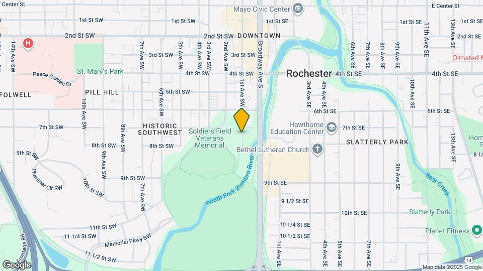 First & Banks Map and Location Details