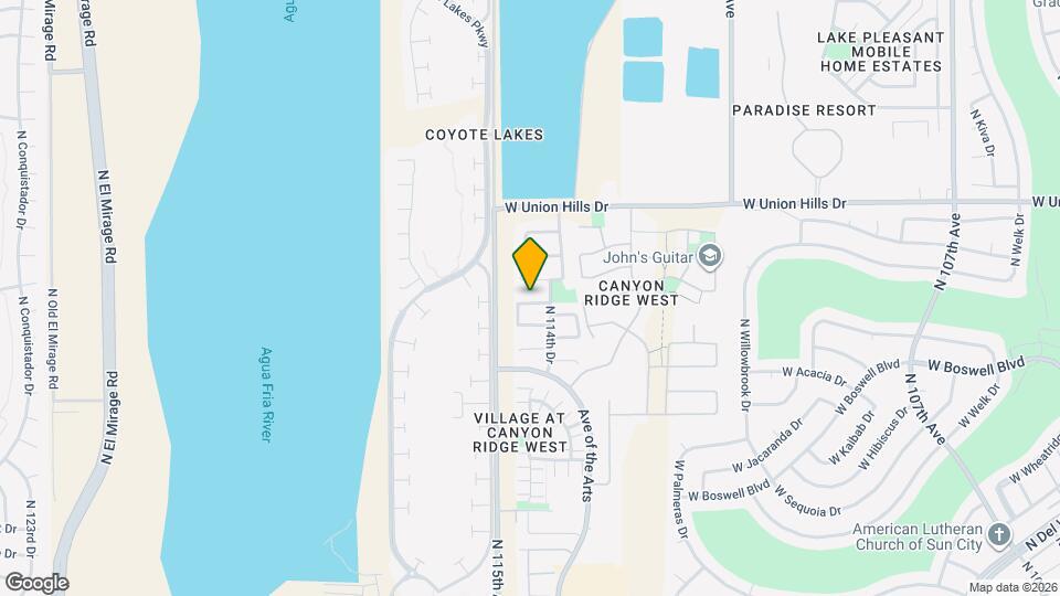 11476 W Madisen Ellise Dr Mapa y Detalles de la Ubicación