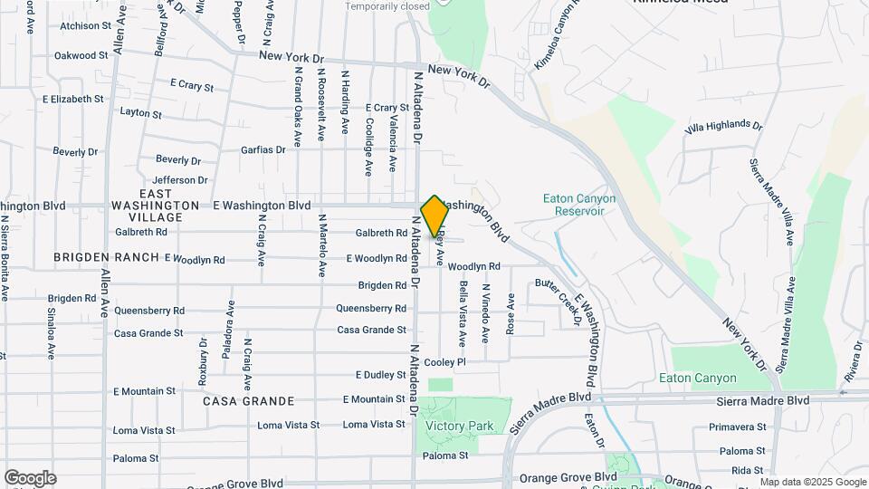 1235 Del Rey Ave Mapa y Detalles de la Ubicación