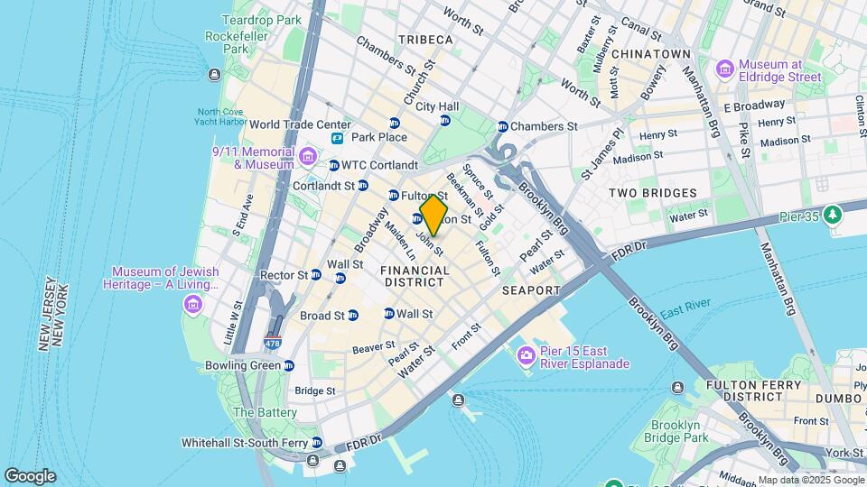 59 John St, Unit 21E Map and Location Details