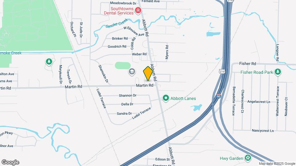 586 Martin Rd Map and Location Details