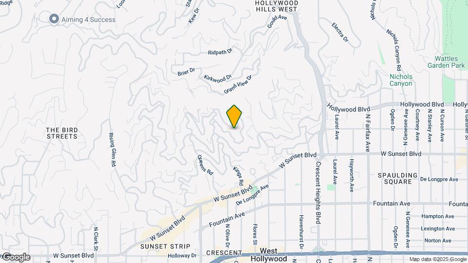 8572 Hillside Ave Map and Location Details