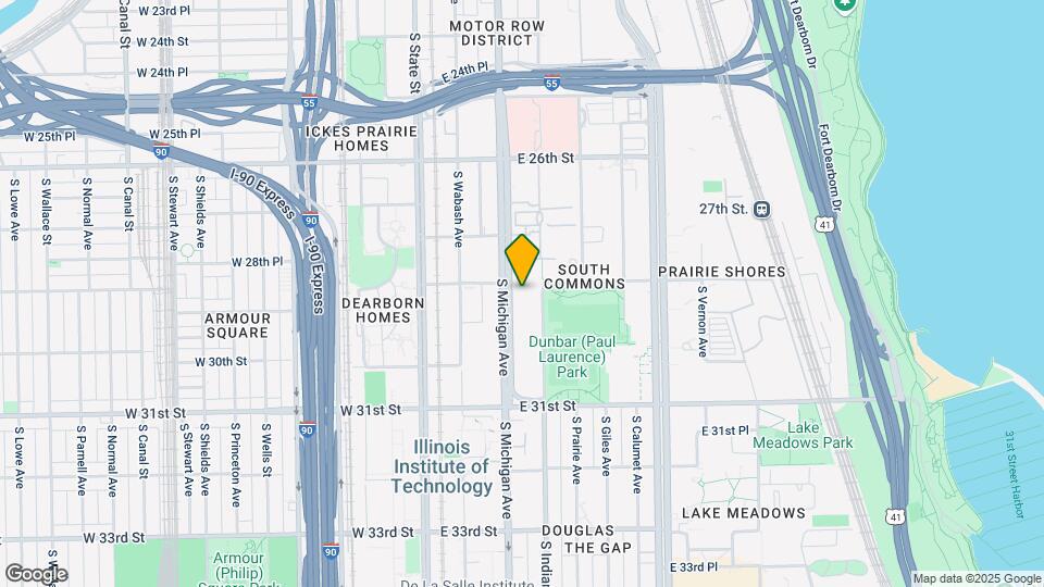 2901 S Michigan Ave, Unit 1810 Mapa y Detalles de la Ubicación