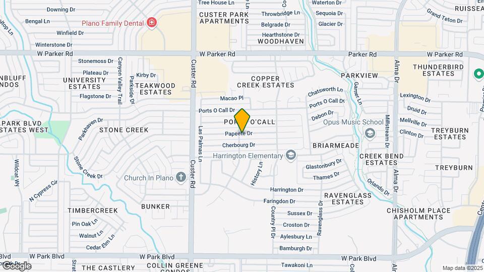 1808 Papeete Dr Map and Location Details