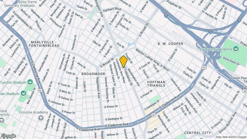 3714 Toledano St Map and Location Details