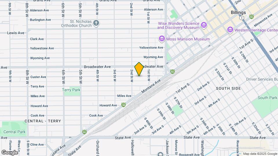 130 Custer Ave Map and Location Details