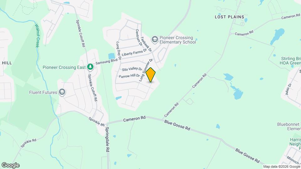 10905 Mule Train Dr Map and Location Details