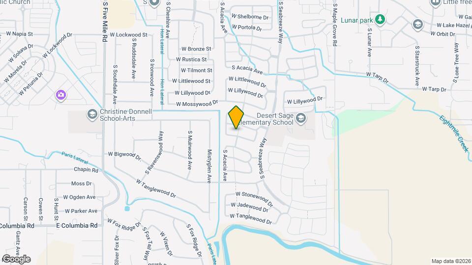 9706 W Shelterwood Dr Map and Location Details