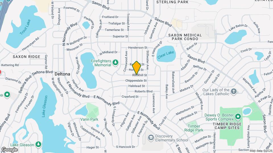 885 Rockhill St Map and Location Details