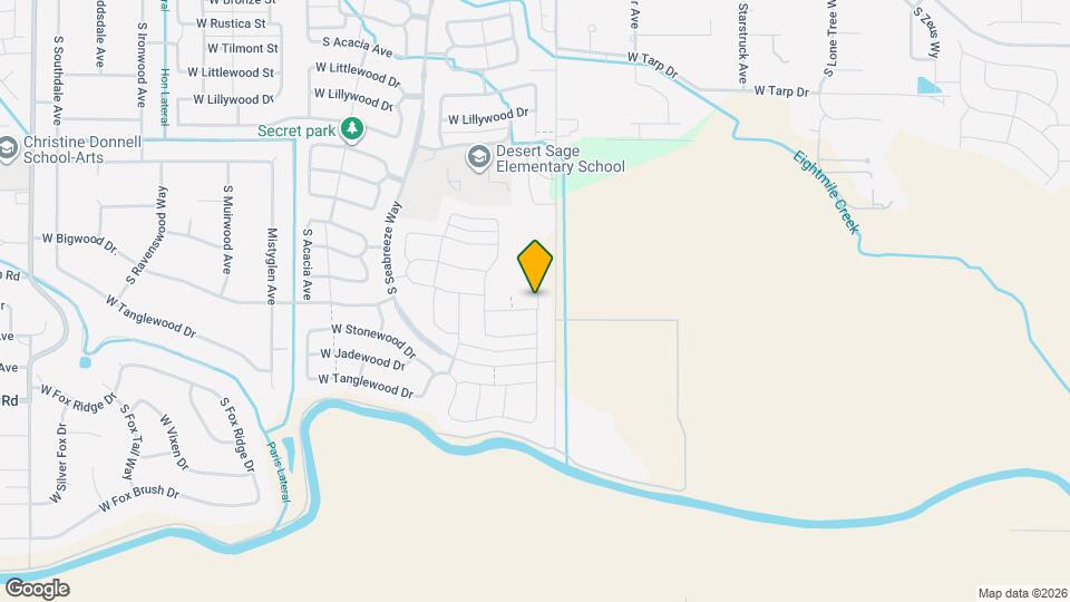 9050 W Bigwood Dr Map and Location Details
